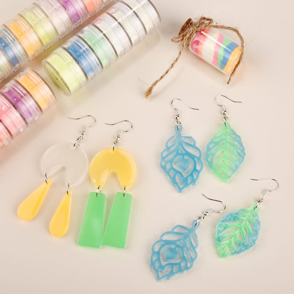 my store GLOW IN DARK 6 IN 1 GLOW IN DARK POWDER L-B