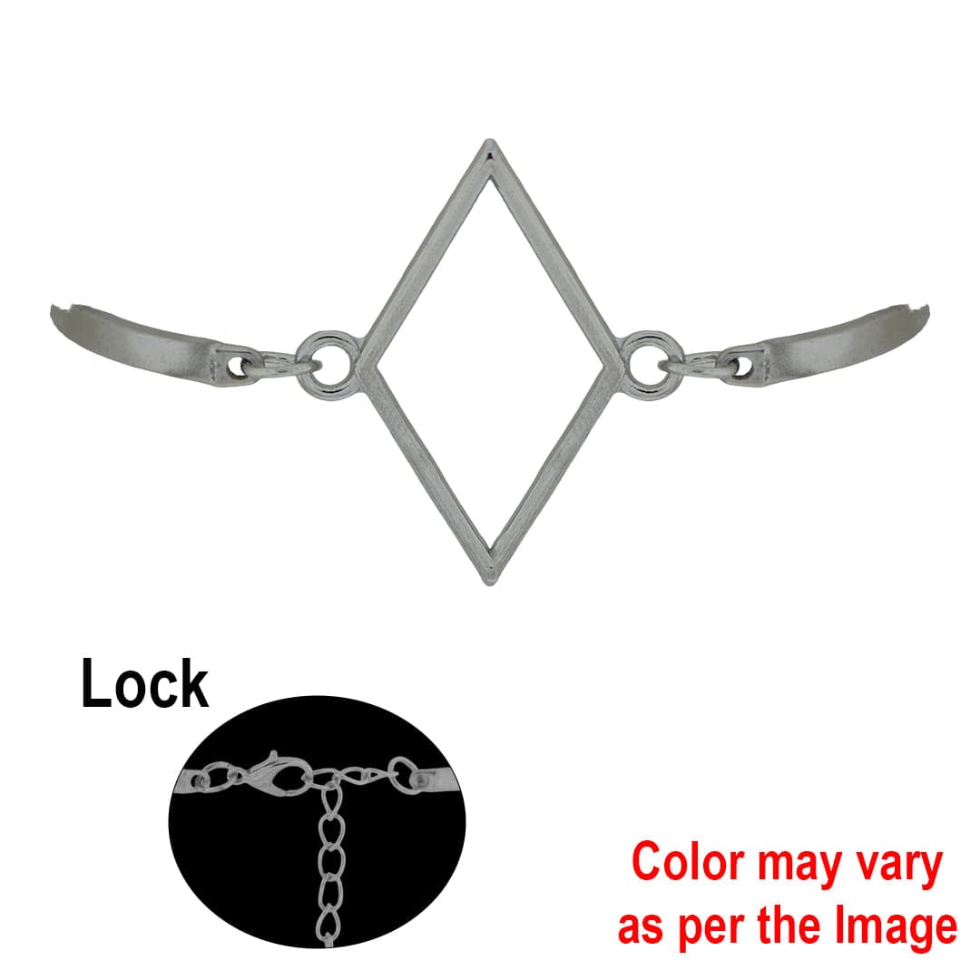 Crafteria Gold 1Pc Katli Bracelet Bezels