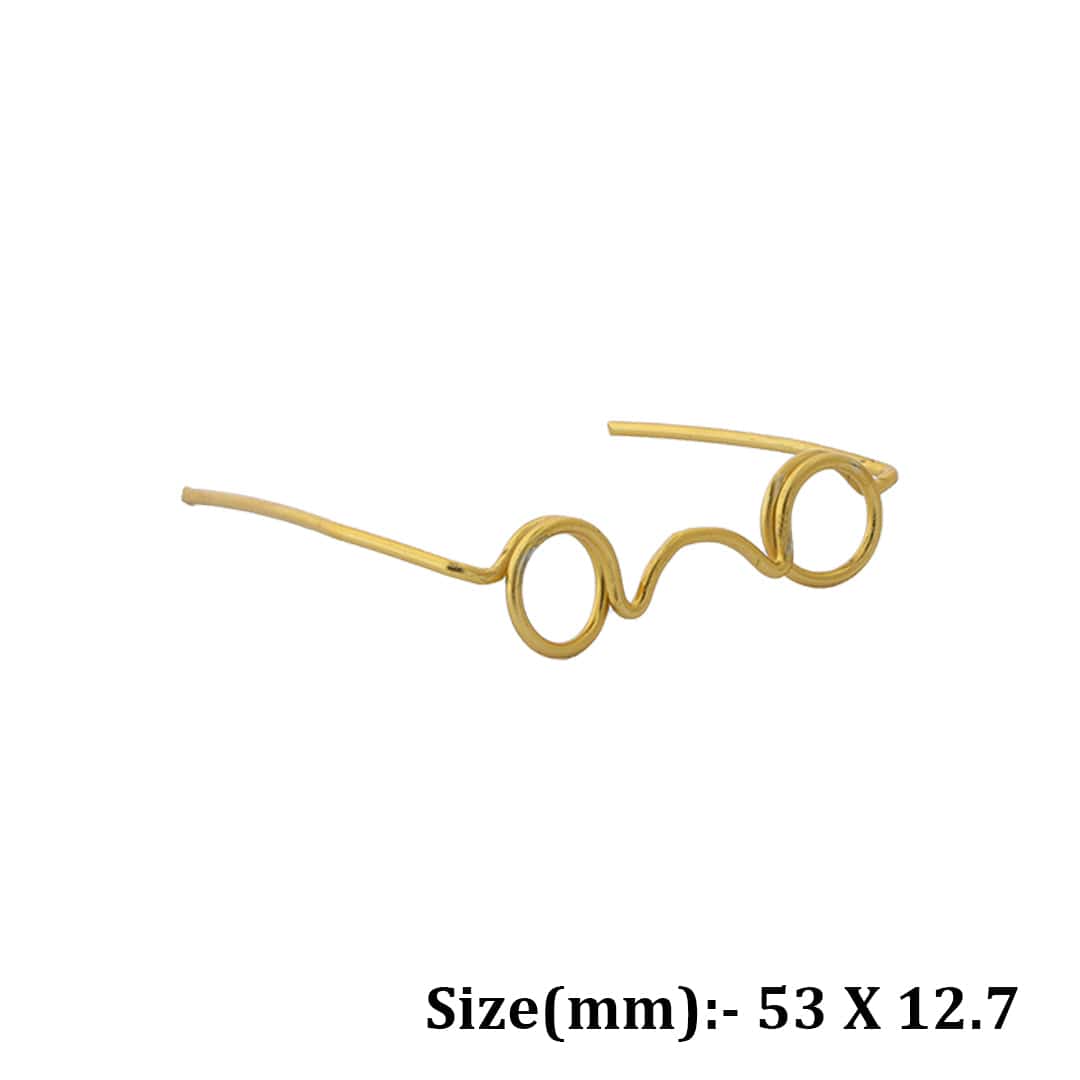 Crafteria 53 X 12.7 Gold Frame Chasma
